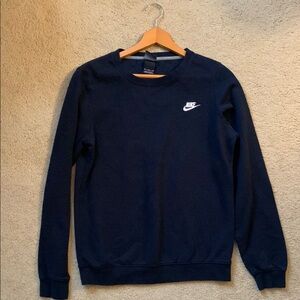 Nike navy pullover sweatshirt